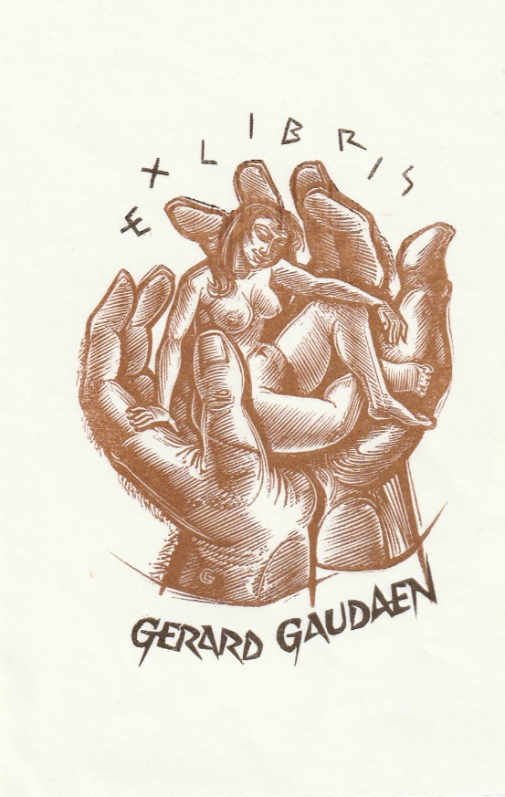 Houtgravure van Gerard Gaudaen  (BEL)  uit 1978